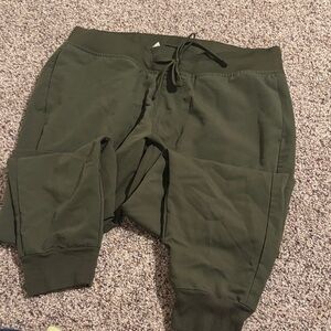 Mandala Scrubs Green Jogger Pants